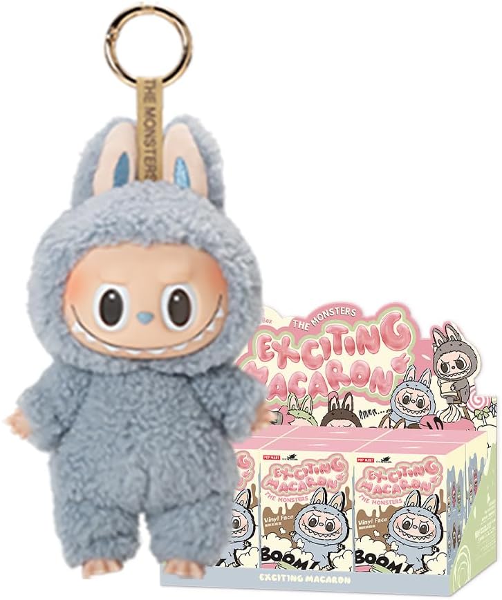 POPMART THE MONSTERS Exciting Macaron ぬいぐるみ シリーズ
